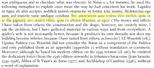 Lipsius notae translation Lipsius notae translation