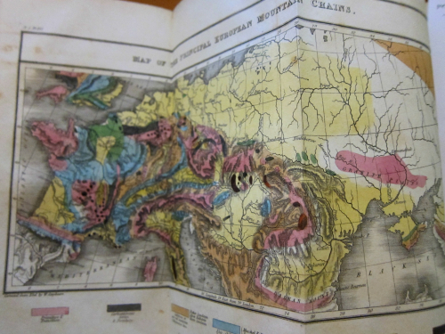 Annals of Philosophy 1823 Mountain Map