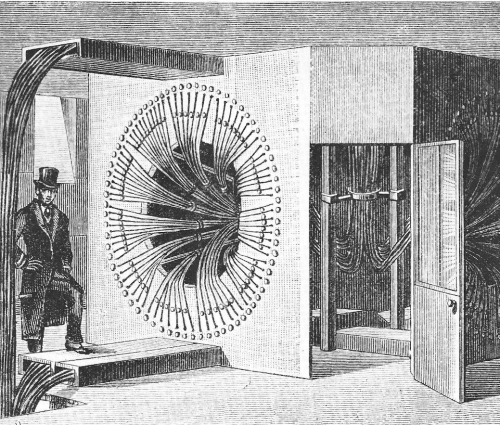 What is it Paris telegraph nodes