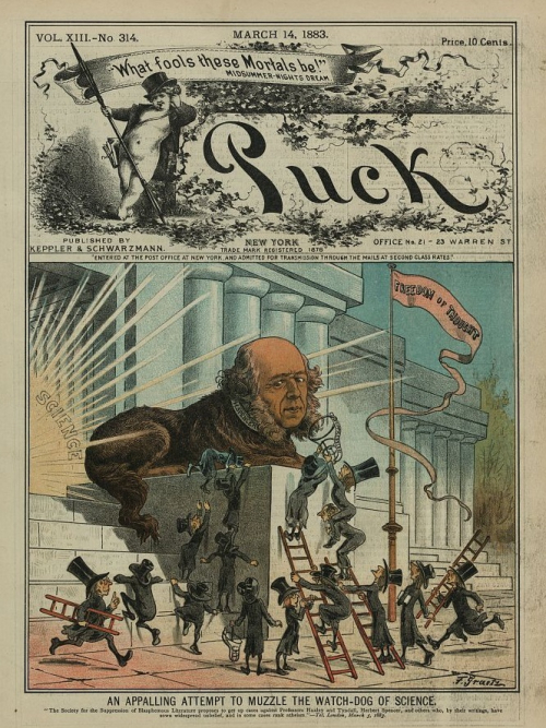 Puck appalling attempt to muzzle Puck appalling attempt to muzzle