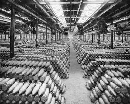 WWI shells nottinghamshire