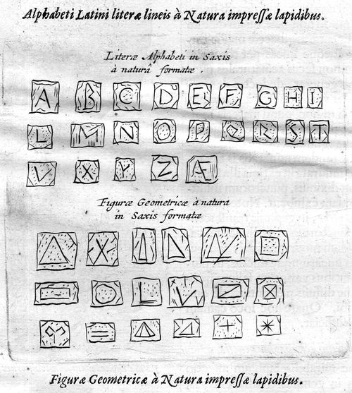 Kircher alphabet 085 Kircher alphabet 085