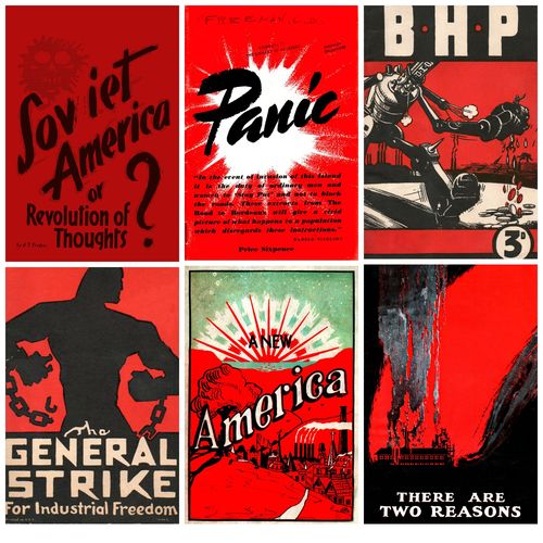 Poster Red design