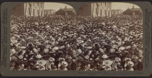 Crowds hats roosevelt overall