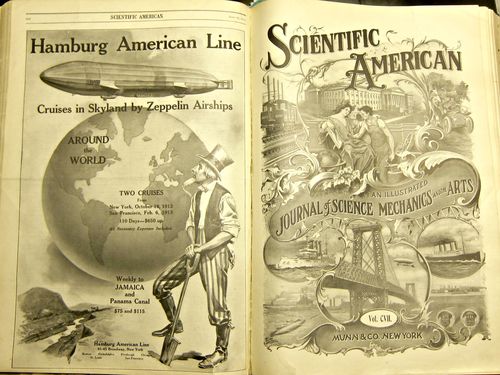 Scientific American Zeppelin Uncle Sam