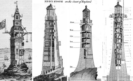 Eddystone light houses