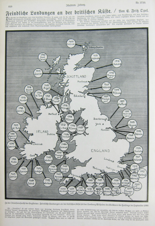 Map Invasions England