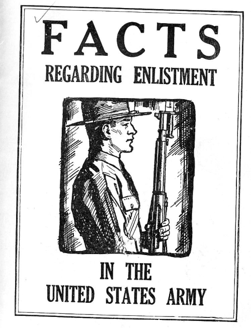 Army recruit cover