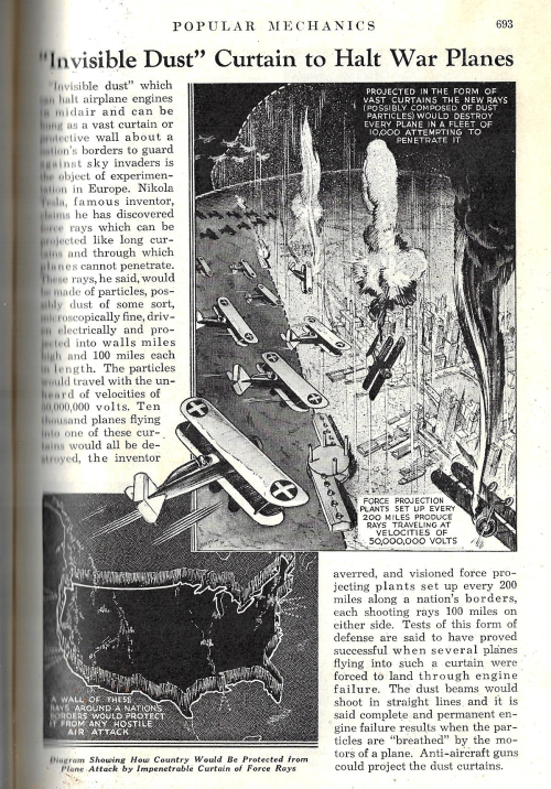 Pop Mech 1934 Tesla