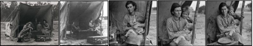 Lange Migrant Mother series