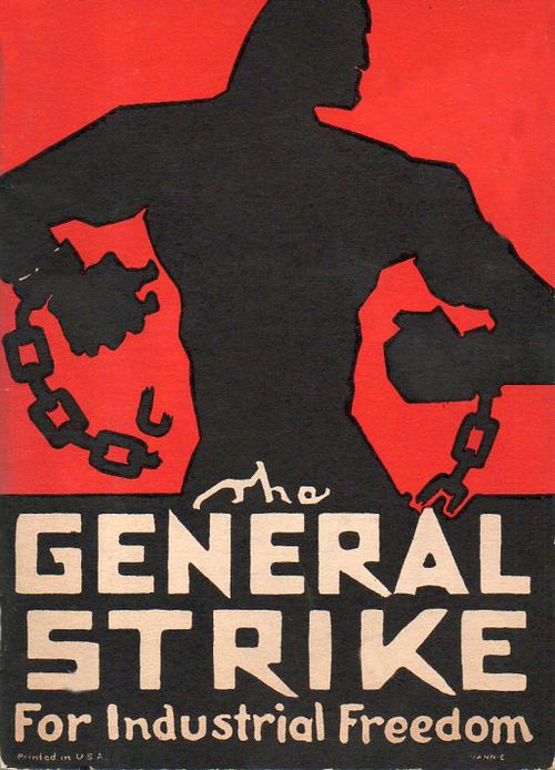 Books covers general strike red Books covers general strike red