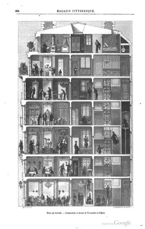 Cross section paris house 1883 le_magasin_pittoresque_page_2 Cross section paris house 1883 le_magasin_pittoresque_page_2