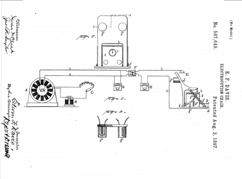 Electric chair patent Electric chair patent