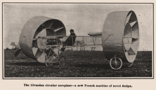 Sci Am 1909 Givaud aircraft Sci Am 1909 Givaud aircraft