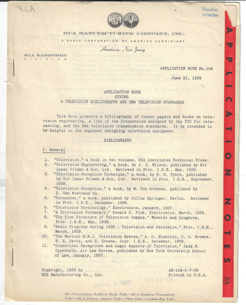 Tv bibliography