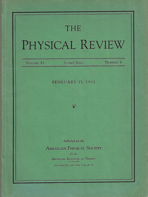 PR 1933 Wigner DW