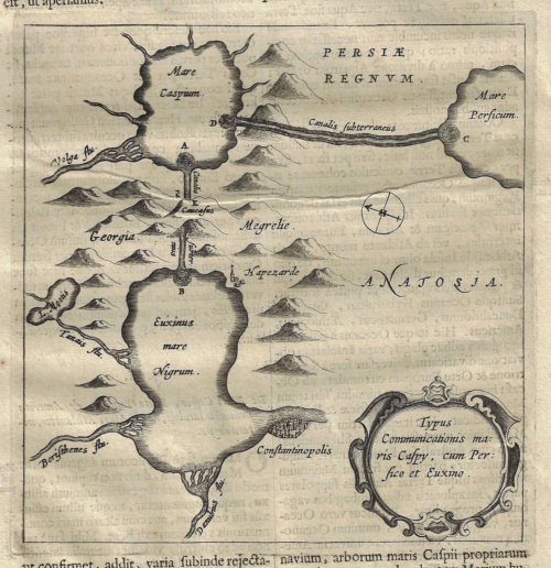 Kircher Caspian detail