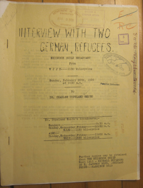 German refugees _cvr_