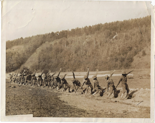 WWI photos hand grenade