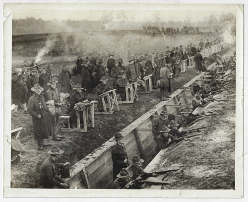 WWI Photos rifle practice