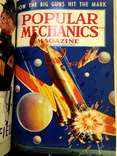 Pop Mech 1939 air mines color cvr