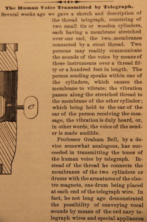 Bell human voice