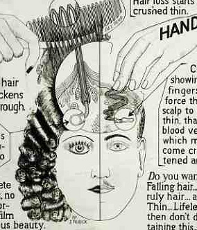 Hair fingers copy
