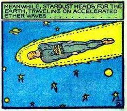 Stardust flying det